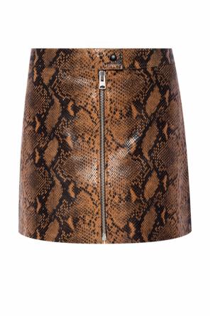 'lena oba' skirt with a snake motif, zdjęcie 1 'lena oba' skirt with a snake motif od AllSaints